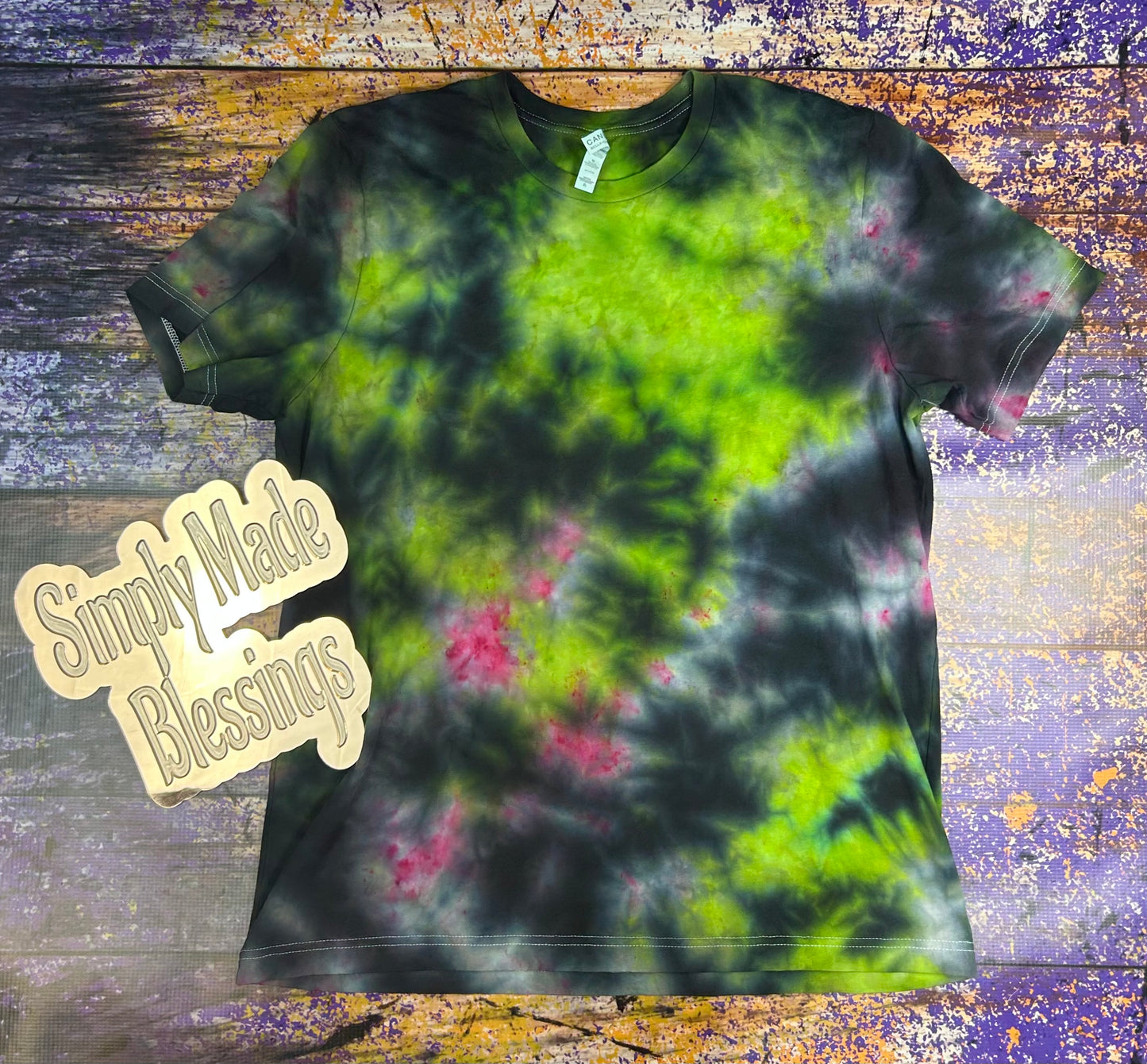 Toxic Jungle Ice Dye