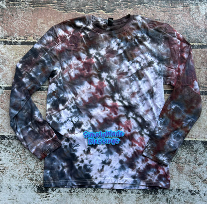Burgandy Haze Ice Dye