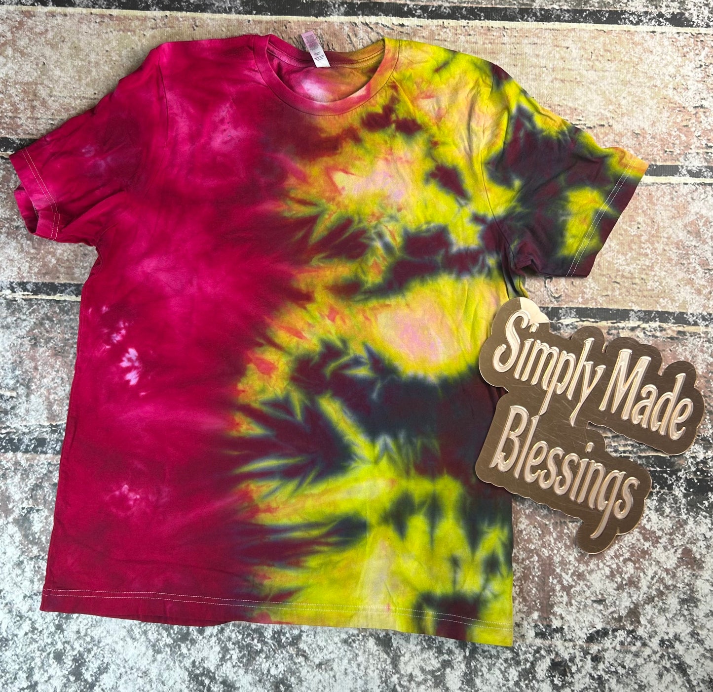Lava Bloom Ice Dye