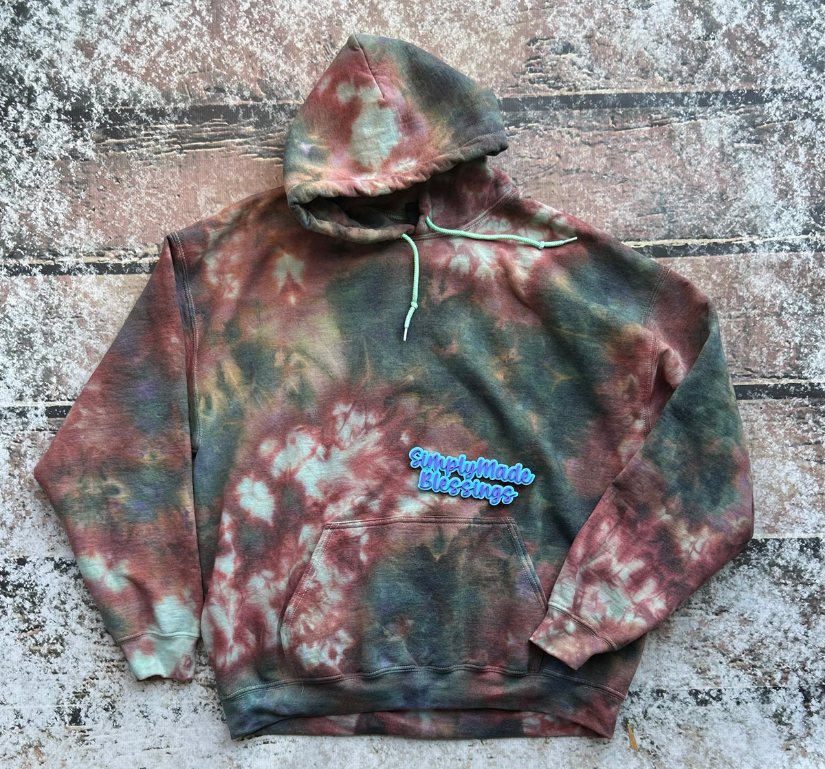 Moody Forest Ice Dye