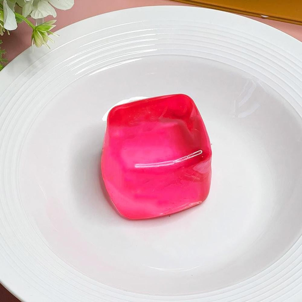Translucent Cube Squishy Toy