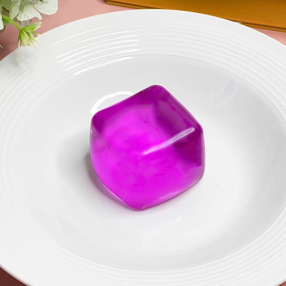 Translucent Cube Squishy Toy