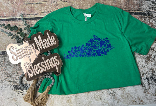 Kentucky Shamrock Tee - XL