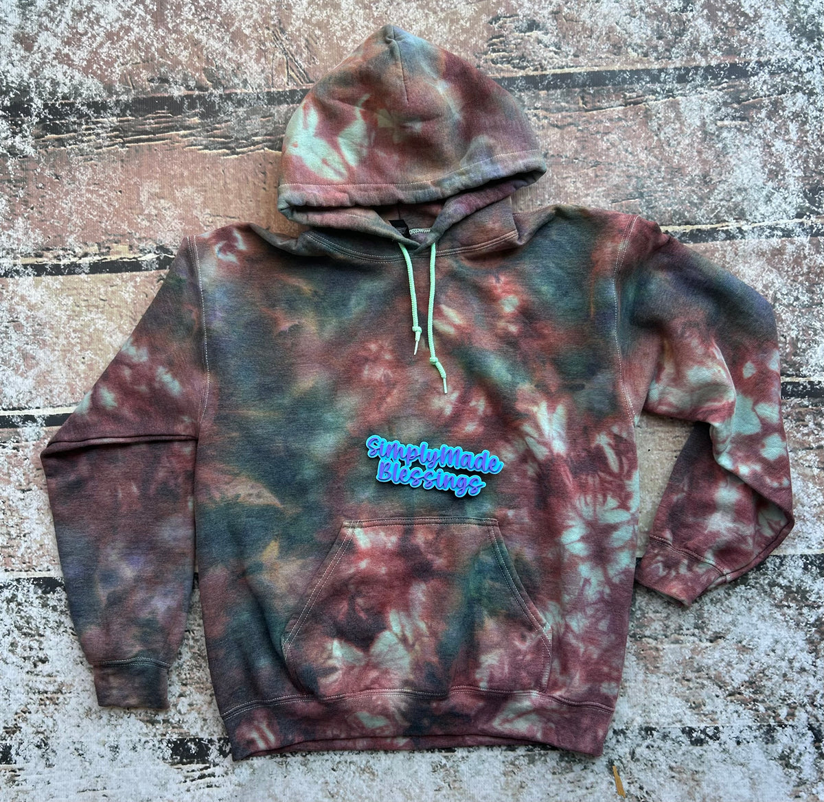 Moody Forest Ice Dye