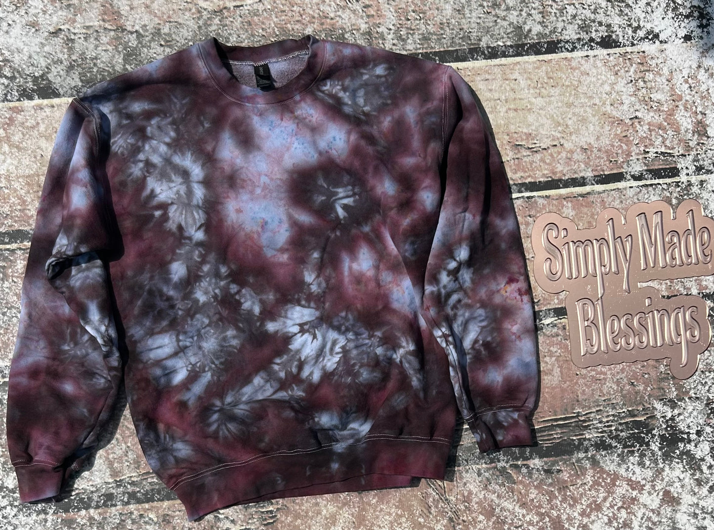 Black Cherry Haze Ice Dye
