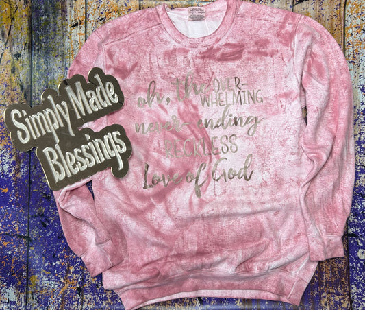 Reckless Love Crewneck Sweatshirt