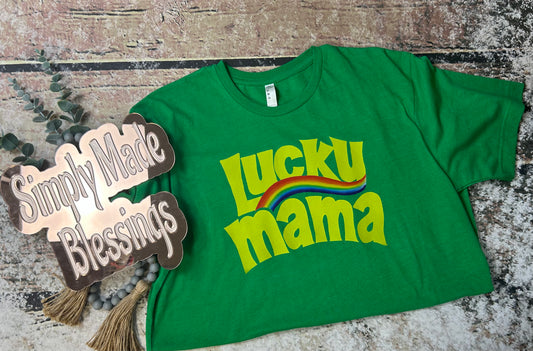 Lucky Mama Tee - Large