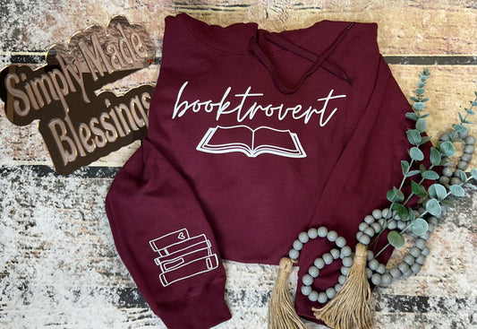 Booktrovert Hooded Sweatshirt
