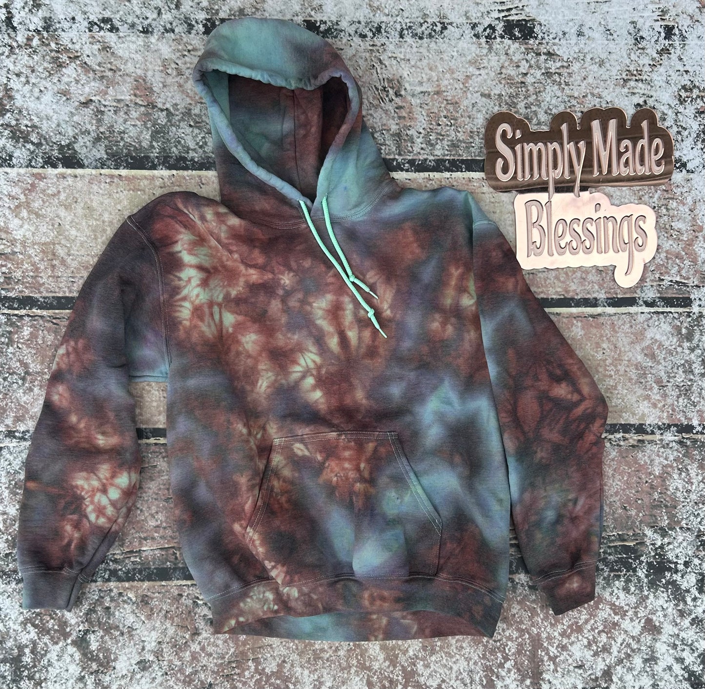 Moody Forest Ice Dye