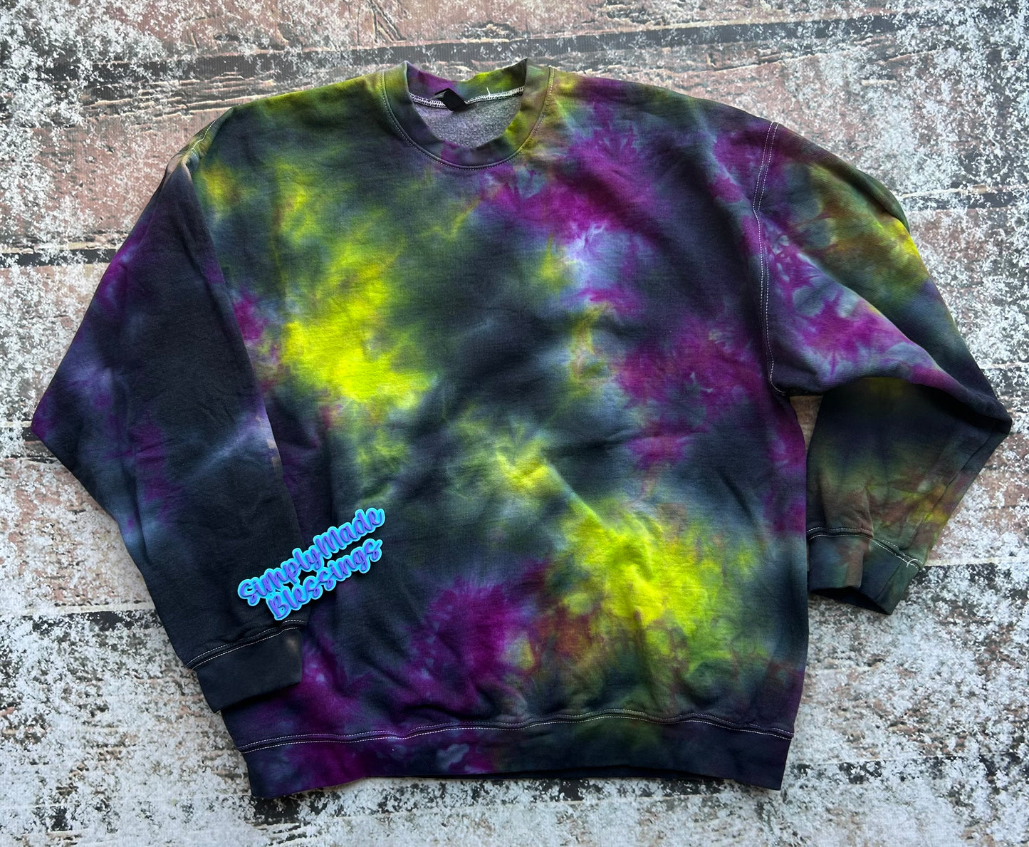 Neon Nightshade Ice Dye