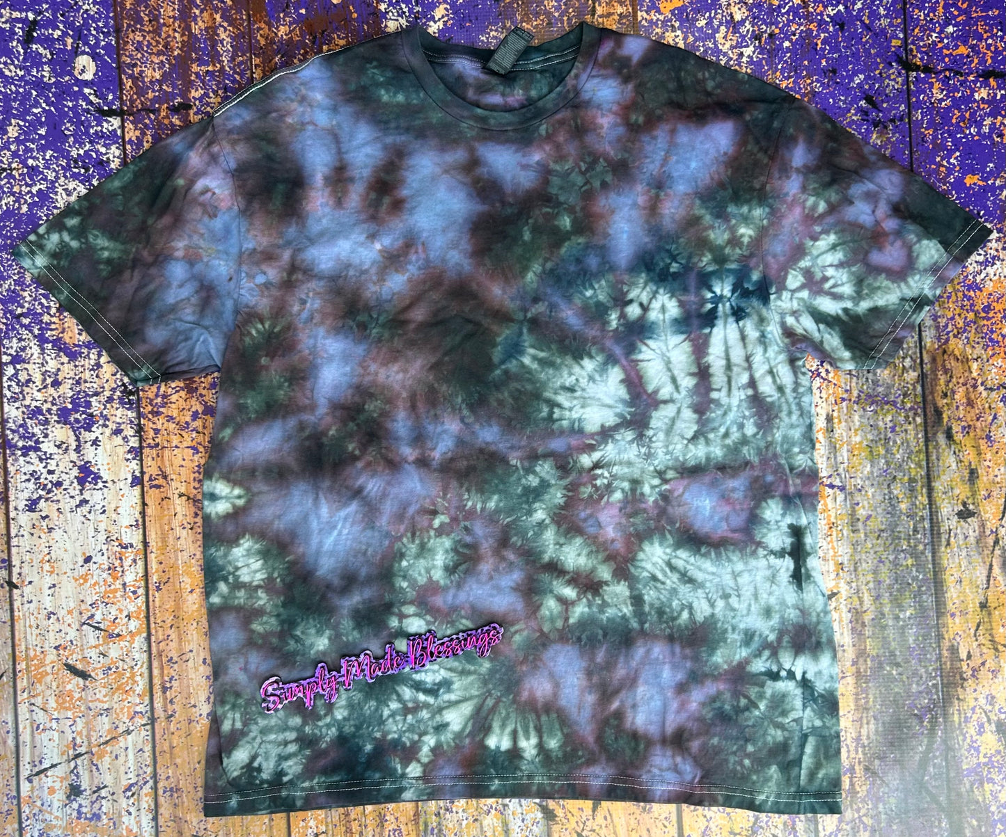 Enchanted Forest Ice Dye