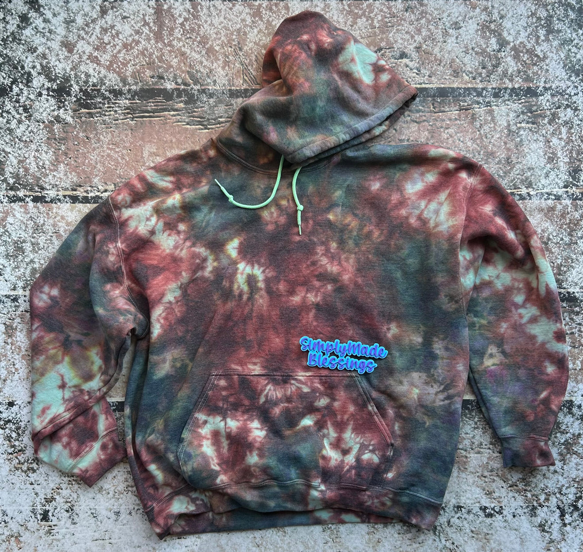 Moody Forest Ice Dye