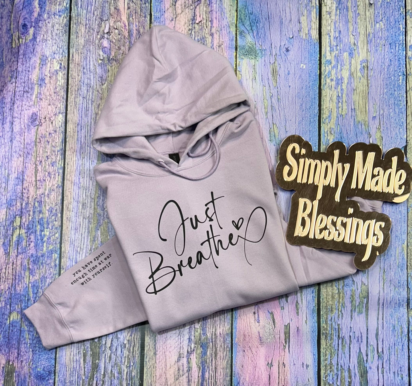 Just Breathe Hoodie