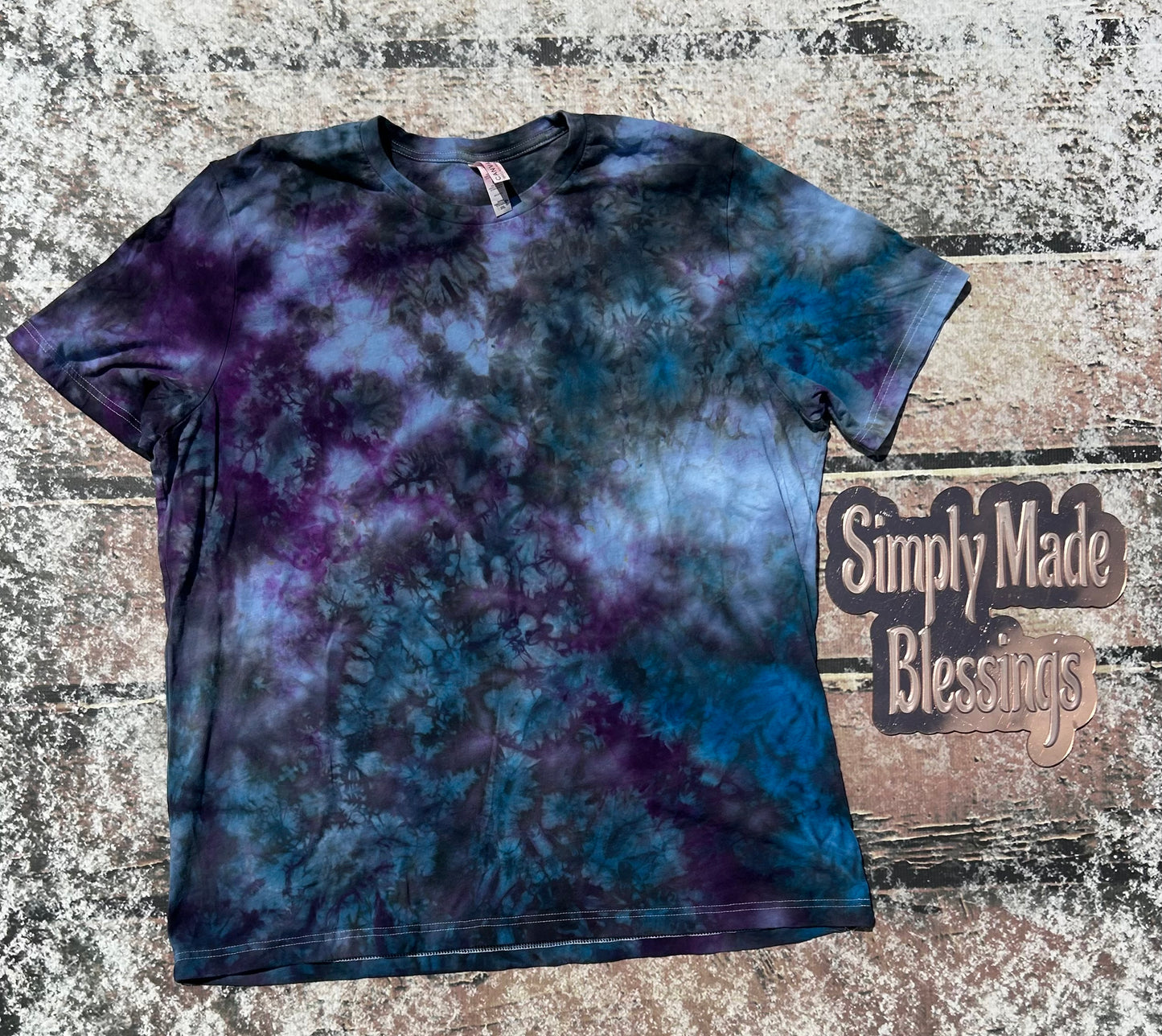 Midnight Depths Ice Dye
