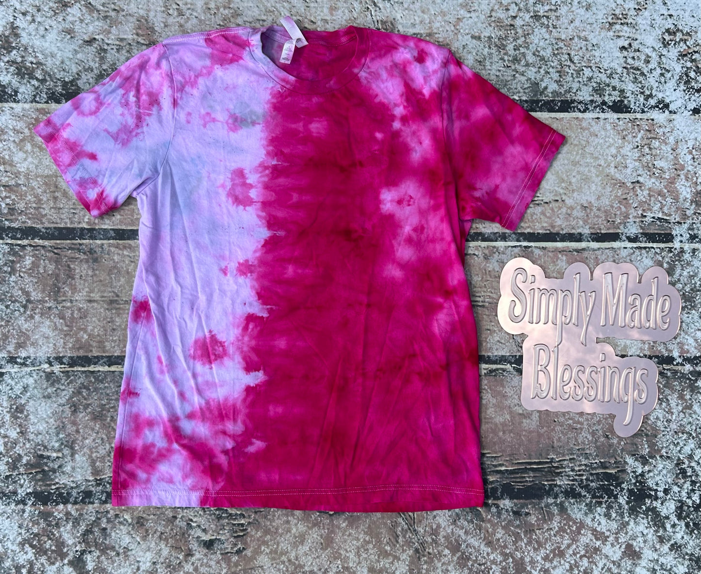 Pink Mirage Ice Dye