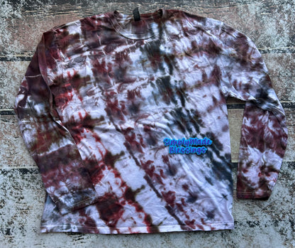 Burgandy Haze Ice Dye