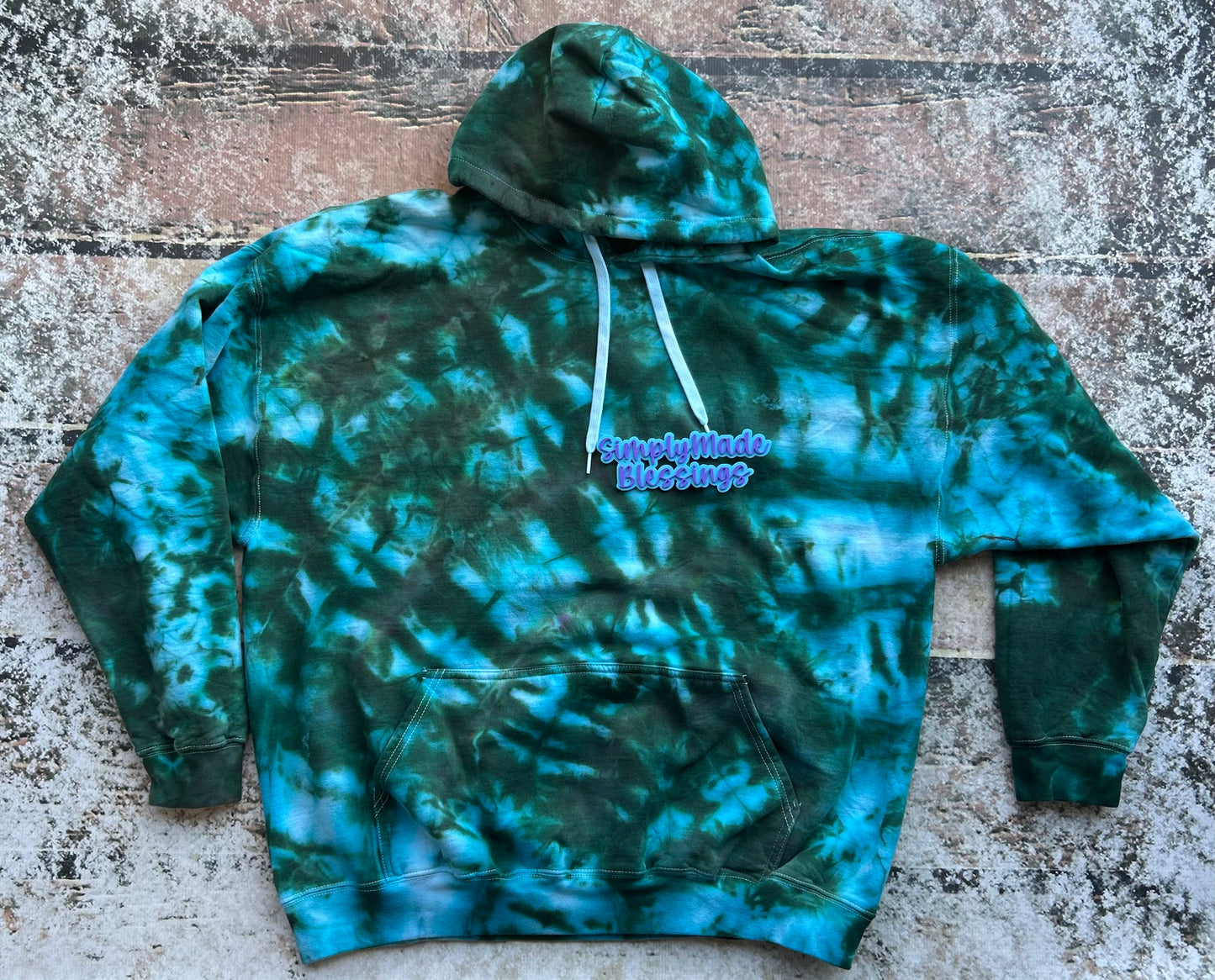 Tidal Forest Ice Dye