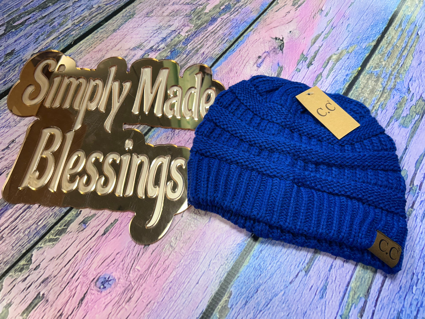 C. C. Solid Ribbed  "The Original" Beanie