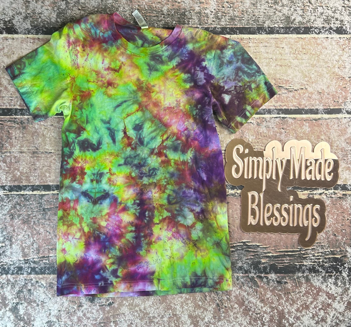 Electric Meadow Ice Dye
