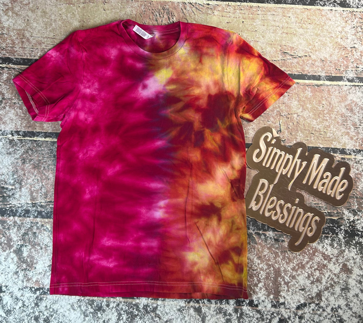 Lava Bloom Ice Dye
