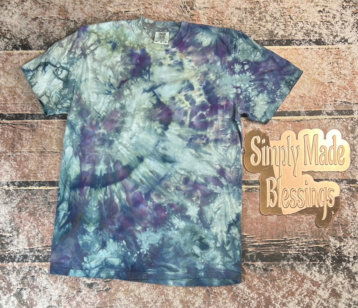 Ocean Eclipse Ice Dye