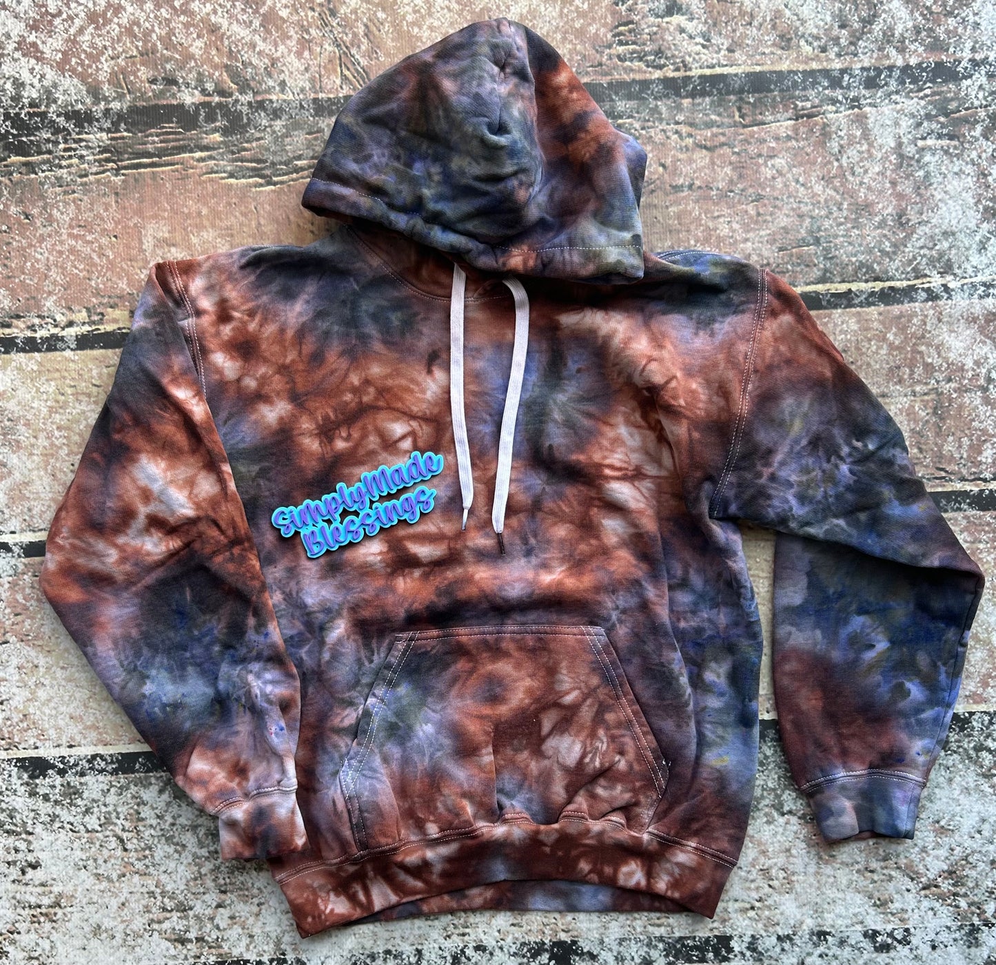 Rustic Storm Ice Dye