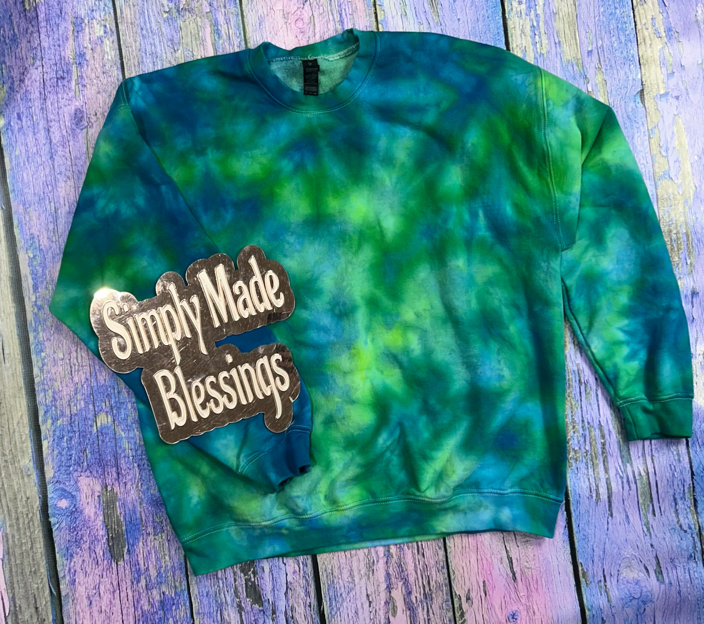 Electric Tide Ice Dye