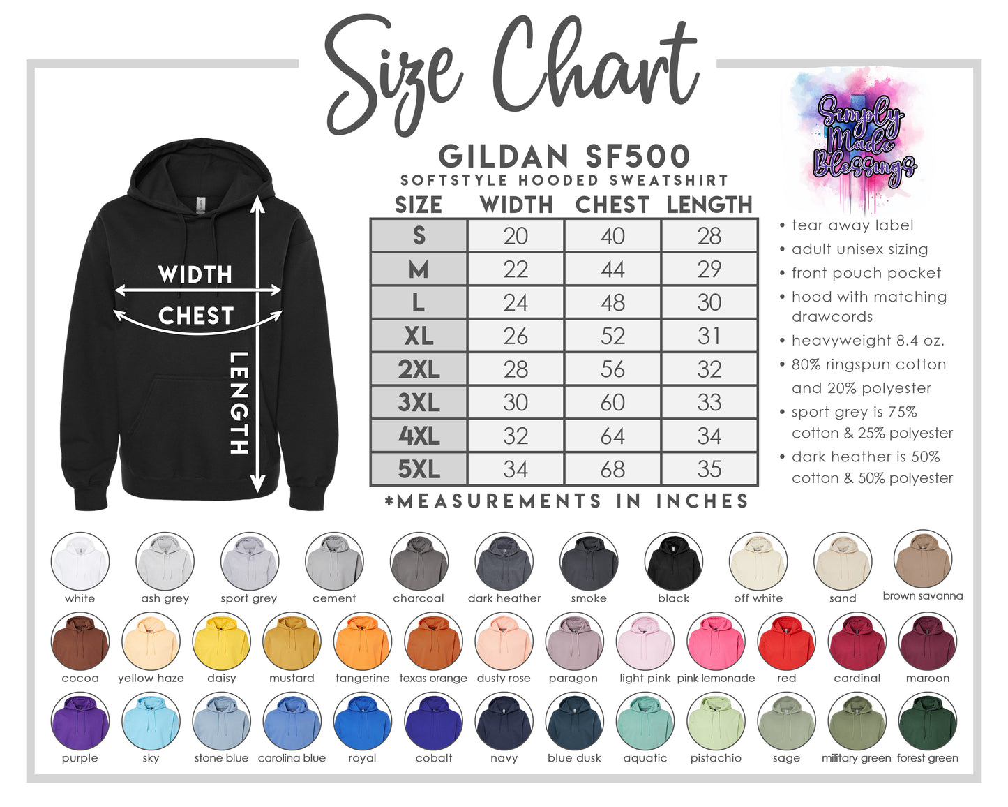 Made to Order Shirts - Gildan Softstyle Hoodie SF500