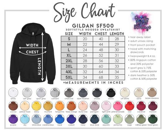Made to Order Shirts - Gildan Softstyle Hoodie SF500