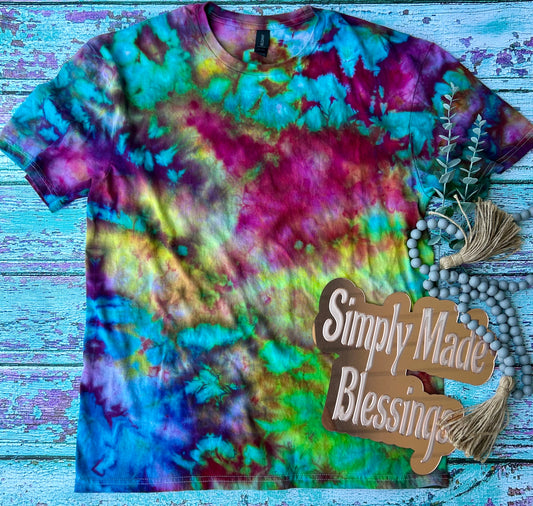 Electric Meadow Ice Dye