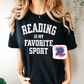 Reading is my Favorite Sport Design