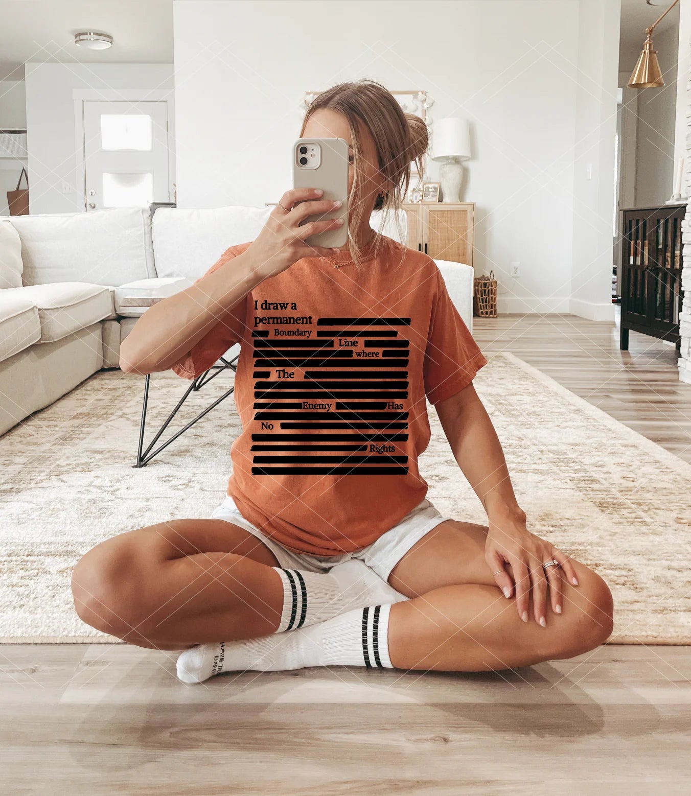 I Draw a Permanent Boundary Line Design