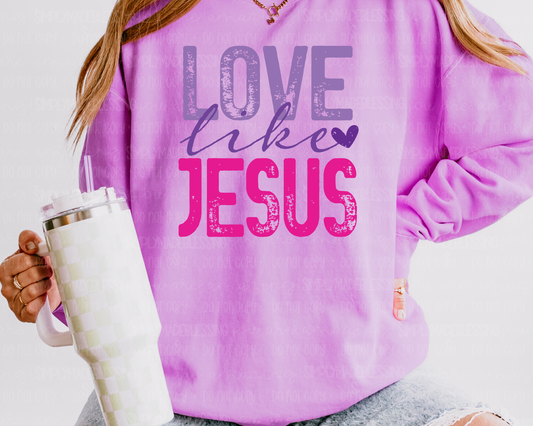 Love Like Jesus Design