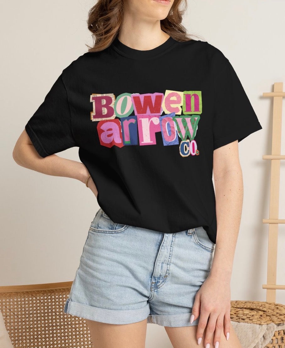 Bowen Arrow Co. Ransom Note Tee - Bowen Arrow Co. Merch