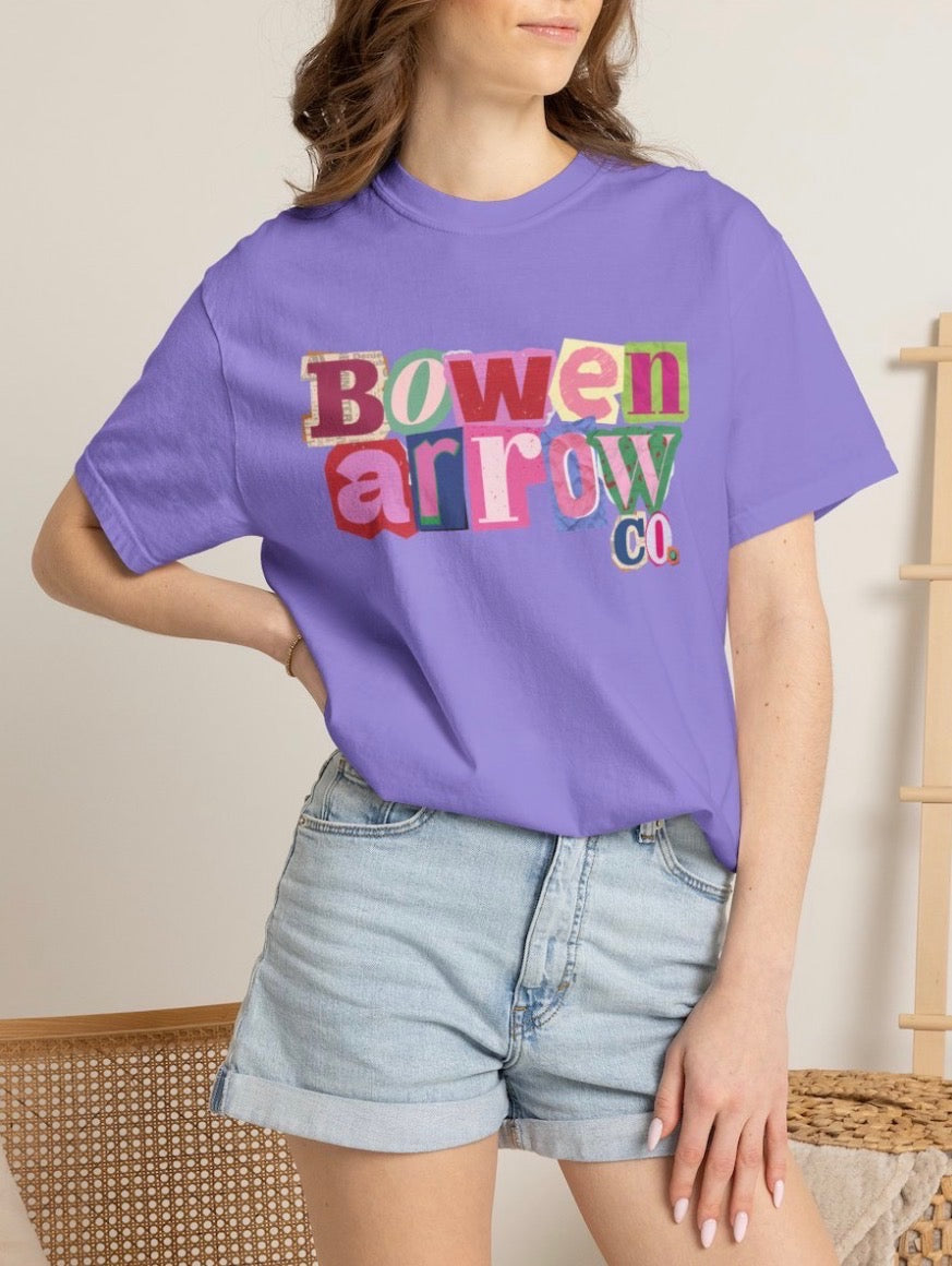 Bowen Arrow Co. Ransom Note Tee - Bowen Arrow Co. Merch