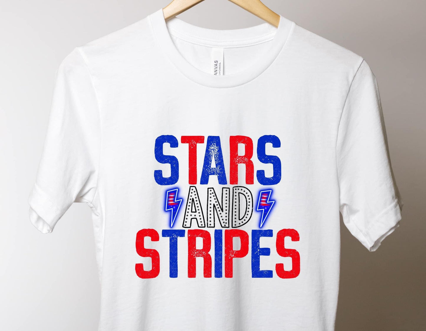 Stars & Stripes Bolt Design