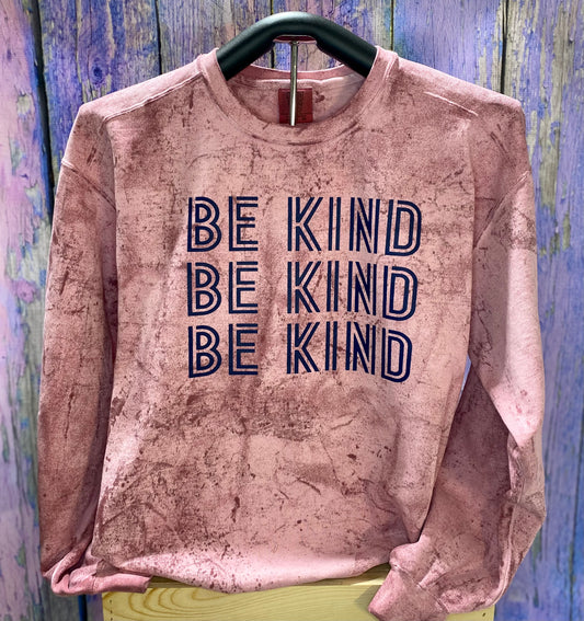Be Kind ColorBlast Tee or Sweatshirt