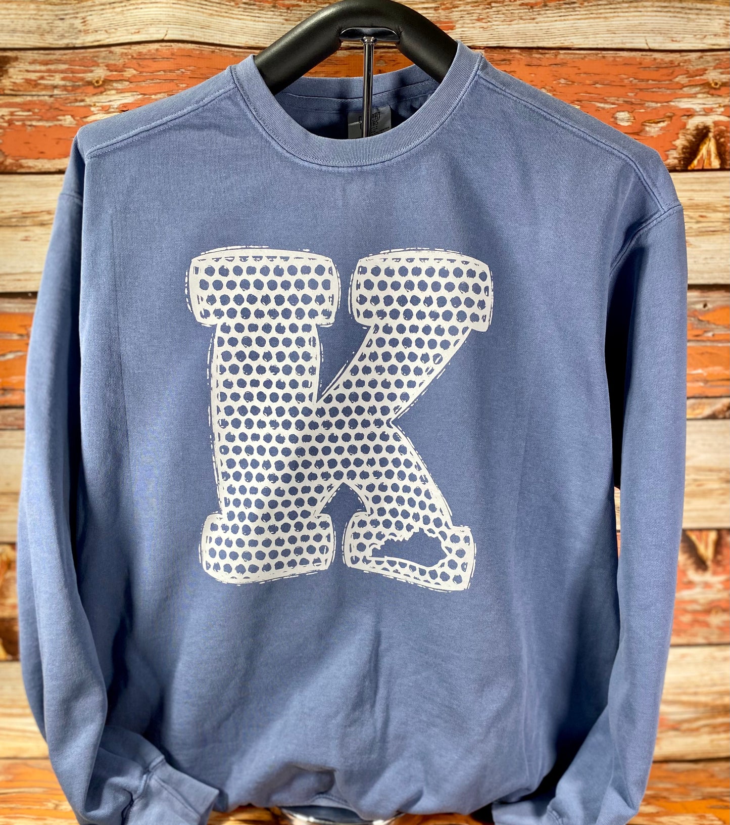 Polka Dot K Kentucky Crewneck Sweatshirt