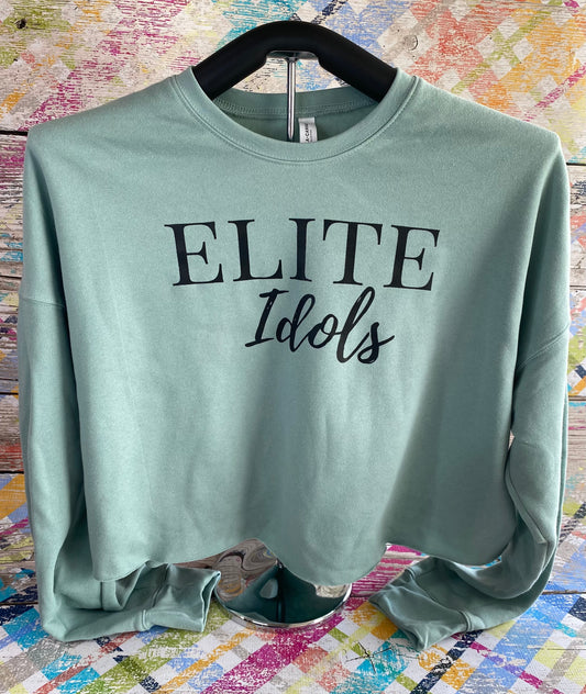 Elite Idols Crop Crewneck Sweatshirt