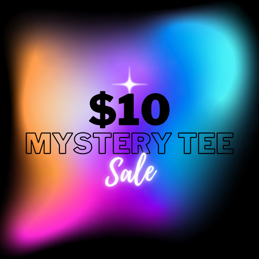 $10 Mystery Tee Sale