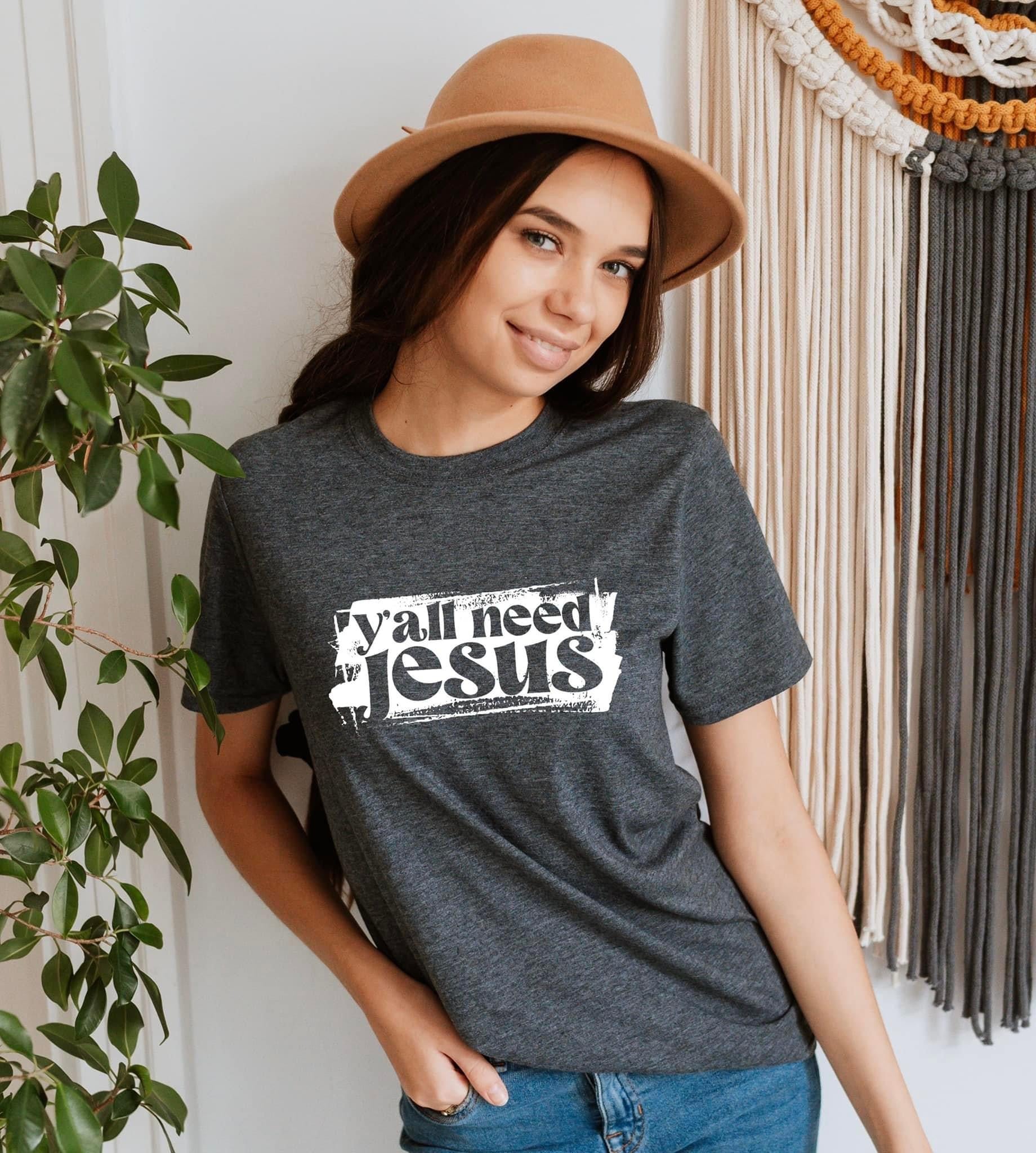 Yall need hot sale jesus sweatshirt